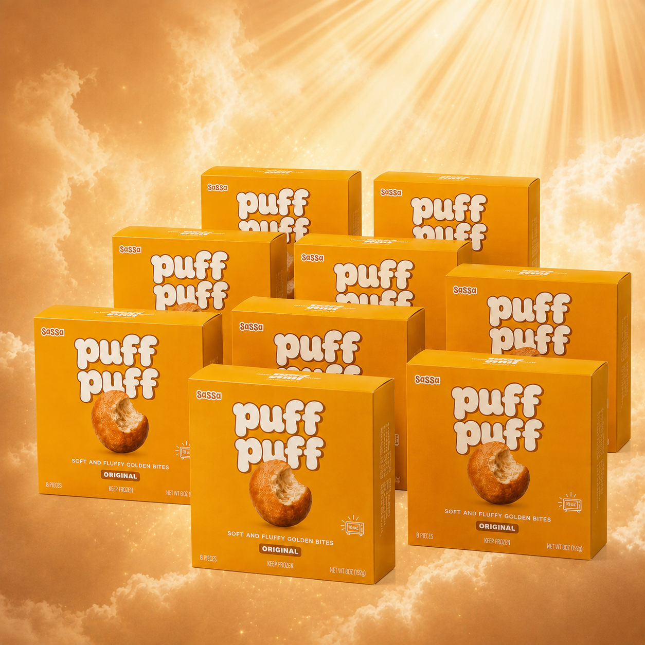 Frozen Puff Puff – 9 Pack